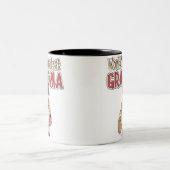 世界一のおばあちゃん ツートーンマグカップ (中央)