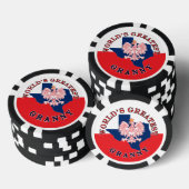 世界一のおばあちゃん ポーカーチップ (積み重ね)