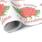 世界一のおばあちゃん ラッピングペーパー (ロールコーナー)