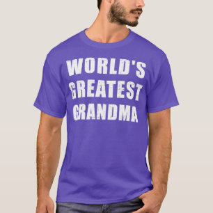 世界一のおばあちゃん Tシャツ