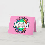 世界一のお母さん、ソフトボール カード<br><div class="desc">世界のお母さん最高のは? 彼女はこの世カッコいい界最高の母親ソフトボールが好きになる。 母の素晴らし日に新しい母の贈り物！ このデザインは、お母様の贈り物に最適な、おもしろいさまざまなカワイイや商品で売られています。 今日のおすごい母さんに#1て！</div>