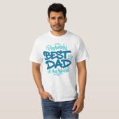世界一のお父さんTシャツ Tシャツ (正面フル)