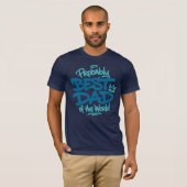 世界一のお父さんTシャツ Tシャツ (正面フル)