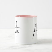 世界一のアウンティコーヒーマグの叔母への贈り物 マグカップ (中央)