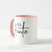 世界一のアウンティコーヒーマグの叔母への贈り物 マグカップ (正面左)