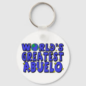 世界一のアブエロ キーホルダー (正面)