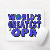 世界一のオパ マウスパッド (マウス)