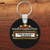 世界一のカイロプラクター助手 キーホルダー (正面)