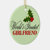 世界一のガールフレンド セラミックオーナメント (右)