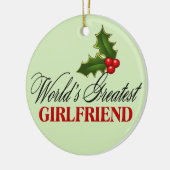 世界一のガールフレンド セラミックオーナメント (左)