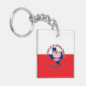 世界一のグランプ キーホルダー (正面左)