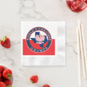 世界一のグランプ 縁ありカクテルナプキン (インサイチュ)