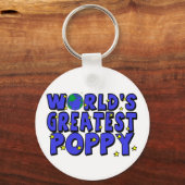 世界一のケシ キーホルダー (正面)