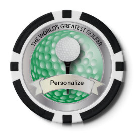 世界一のゴルファー | DIY名 ポーカーチップ