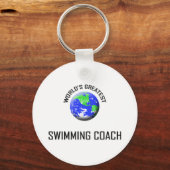 世界一のスイミングコーチ キーホルダー (正面)