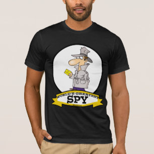 世界一のスパイメン・カートゥーン Tシャツ