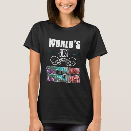 世界一のソフトウェア開発者 Tシャツ (正面)