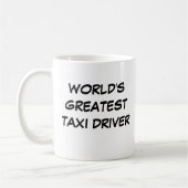 「世界一のタクシー運転手」Mug コーヒーマグカップ (左)