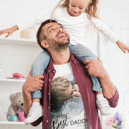 世界一のダディ | 写真 Tシャツ