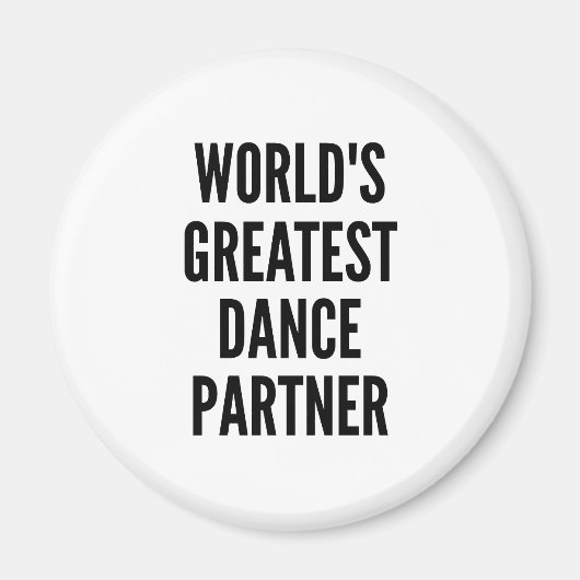 世界一のダンスパートナー マグネット (正面)