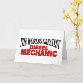 世界一のディーゼル整備士 カード (黄色い花)