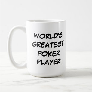 「世界一のトランプのポーカー棋士」Mug コーヒーマグカップ