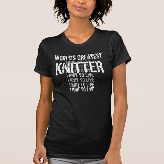 世界一のニット Tシャツ (正面)