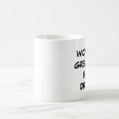 "世界一のバスドライバー"マグカップ コーヒーマグカップ (中央)