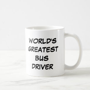 「世界一のバス運転手」マグ コーヒーマグカップ