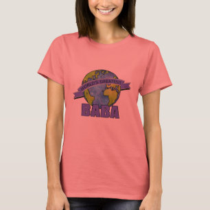 世界一のババ(おばあちゃん) Tシャツ