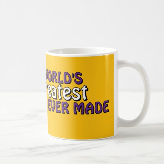 世界一のパパが作ったマグカップ コーヒーマグカップ (右)