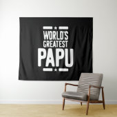 世界一のパパのお父さんプレゼント タペストリー (インサイチュ(横))