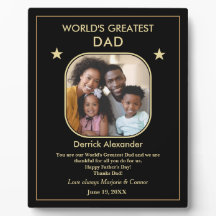 世界一のパパ父の日の写真カスタム