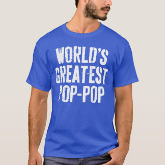 世界一のパパ+おじいちゃん 父の日 Tシャツ