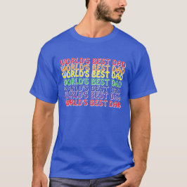 世界一のパパTシャツ Tシャツ