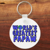 世界一のパポー キーホルダー (正面)