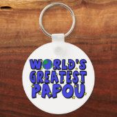世界一のパポ キーホルダー (正面)