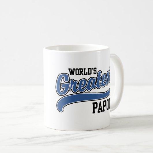 世界一のパポ コーヒーマグカップ (正面右)