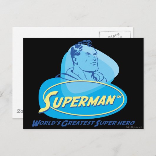 世界一のヒーローすごい ポストカード (正面/裏面)