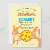 世界一のピックルボールプレーヤー 誕生日パーティー 招待状 (正面)