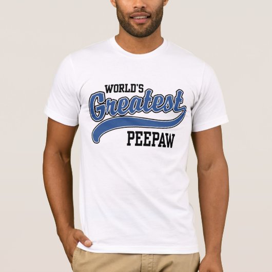 世界一のピースポー Tシャツ (正面)