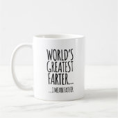 世界一のファーターコーヒーマグ コーヒーマグカップ (左)