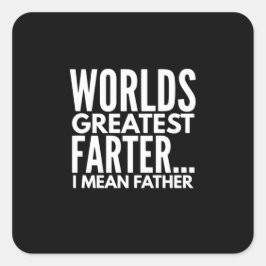 世界一のファーター私は父を意味する スクエアシール