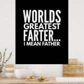 世界一のファーター私は父を意味する ポスター (キッチン)