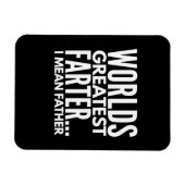 世界一のファーター私は父を意味する マグネット (横)