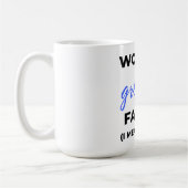 世界一のファーター親父のことさ コーヒーマグカップ (左)