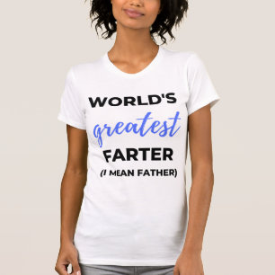 世界一のファーター親父のことさ Tシャツ
