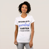 世界一のファーター親父のことさ Tシャツ (正面フル)