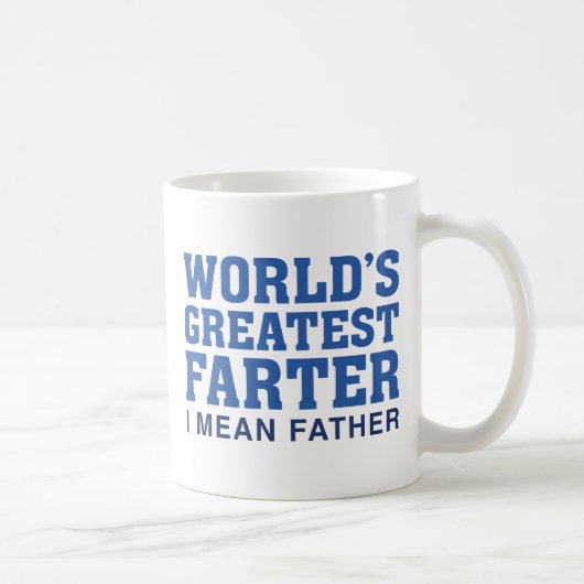 世界一のファーター コーヒーマグカップ (右)