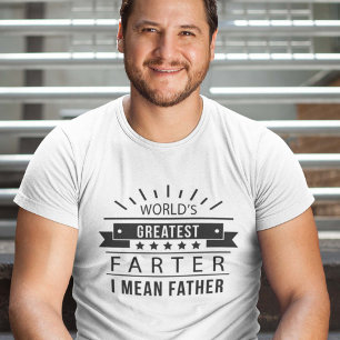 世界一のファーター Tシャツ